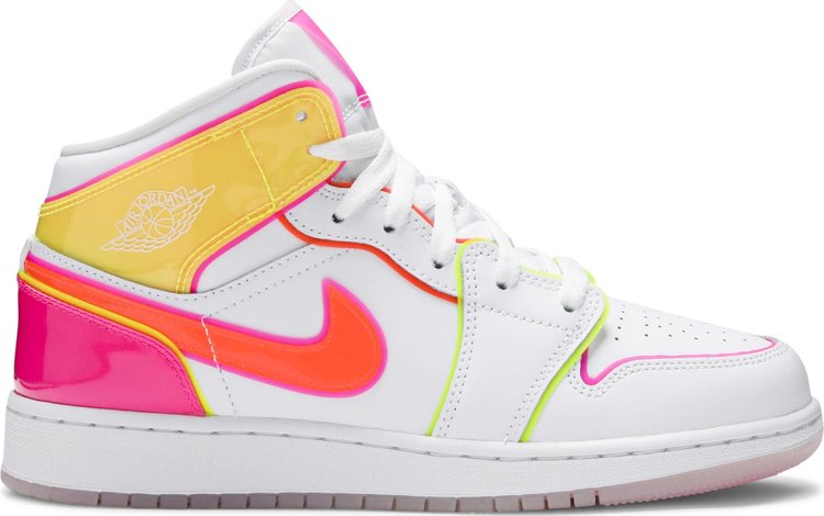 Nike Air Jordan 1 Mid SE GS « Edge Glow »