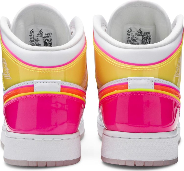 Nike Air Jordan 1 Mid SE GS « Edge Glow »