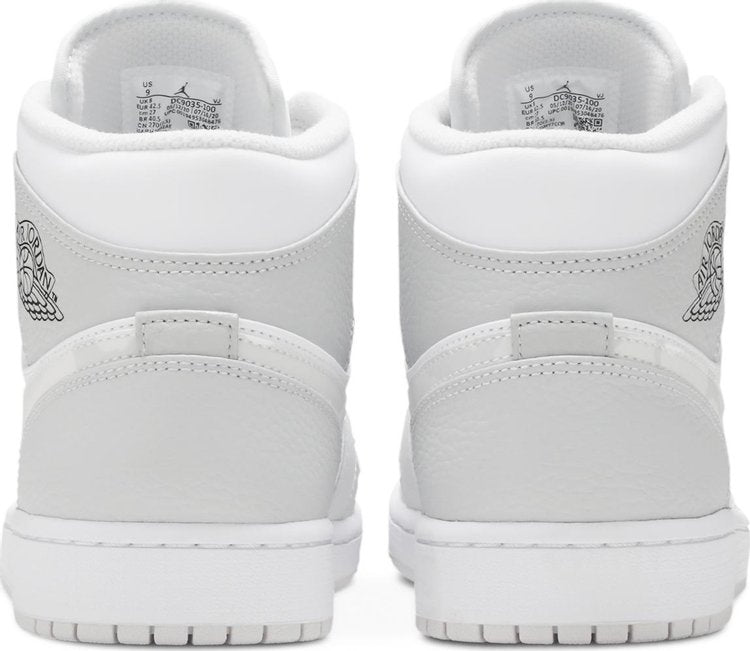 Nike Air Jordan 1 Mid „Swoosh Logo – Grau Camo“