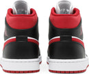 Nike Air Jordan 1 Mid „Schwarzes Gym-Rot“