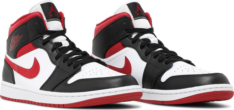 Nike Air Jordan 1 Mid „Schwarzes Gym-Rot“