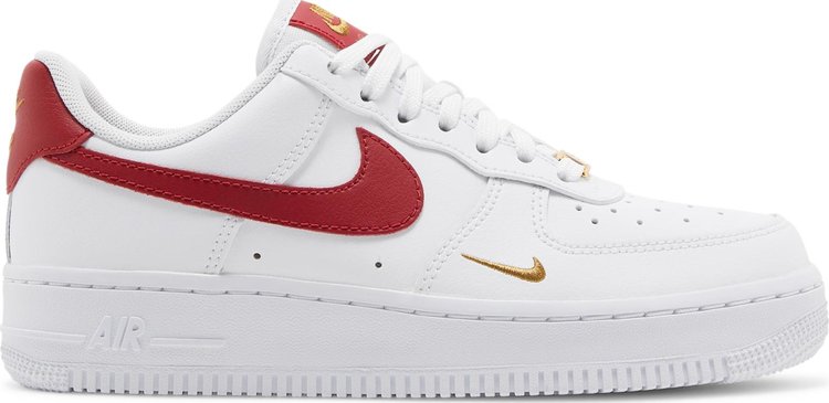 Nike Air Force 1 Essential Low „Weißes Gym-Rot“