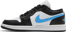 Nike Air Jordan 1 Low „Schwarzes Universitätsblau“