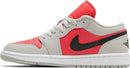 Nike Air Jordan 1 Low „Light Iron Ore Siren Red“
