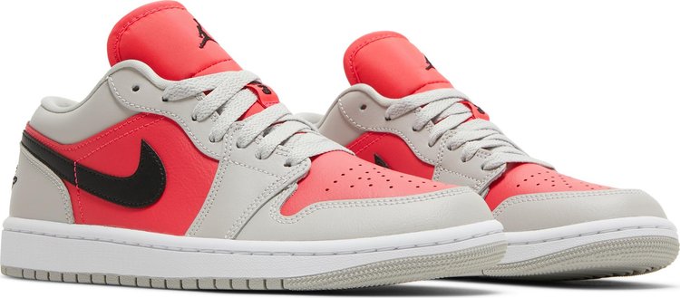 Nike Air Jordan 1 Low „Light Iron Ore Siren Red“